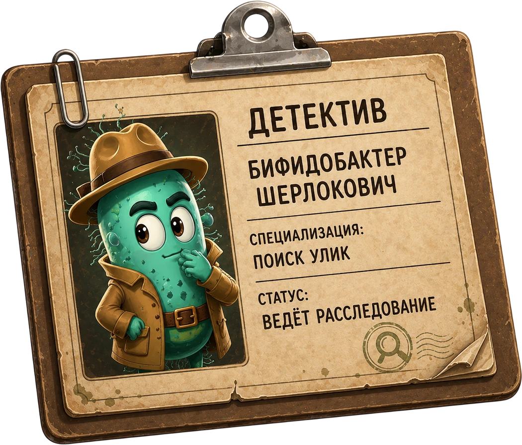 Досье детектива Бифидобактер Шерлокович